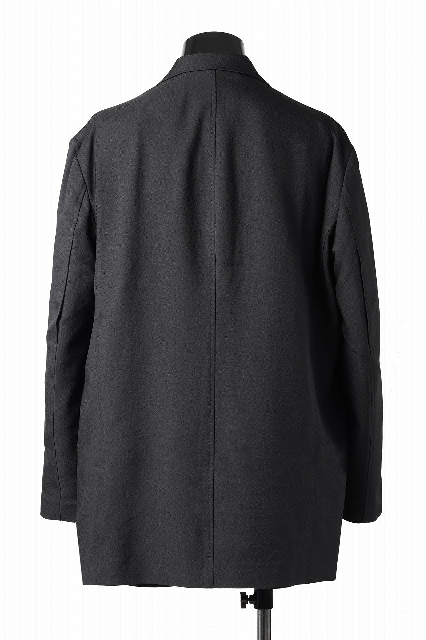 画像をギャラリービューアに読み込む, Y-3 Yohji Yamamoto SPORTS UNIFORM PATCH BLAZER (BLACK)