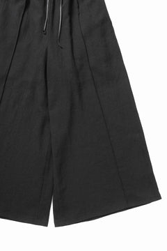 画像をギャラリービューアに読み込む, kujaku easy wide pants / P-292 (black)