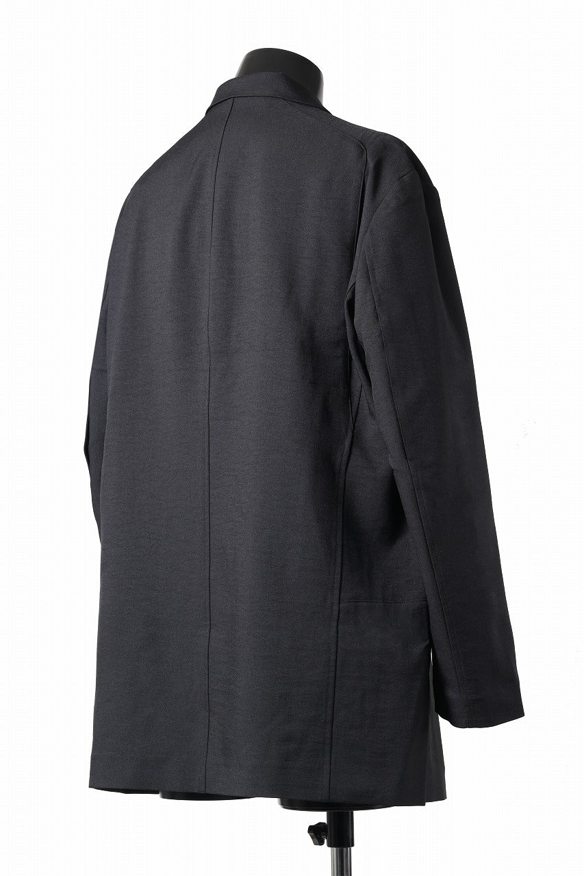 画像をギャラリービューアに読み込む, Y-3 Yohji Yamamoto SPORTS UNIFORM PATCH BLAZER (BLACK)