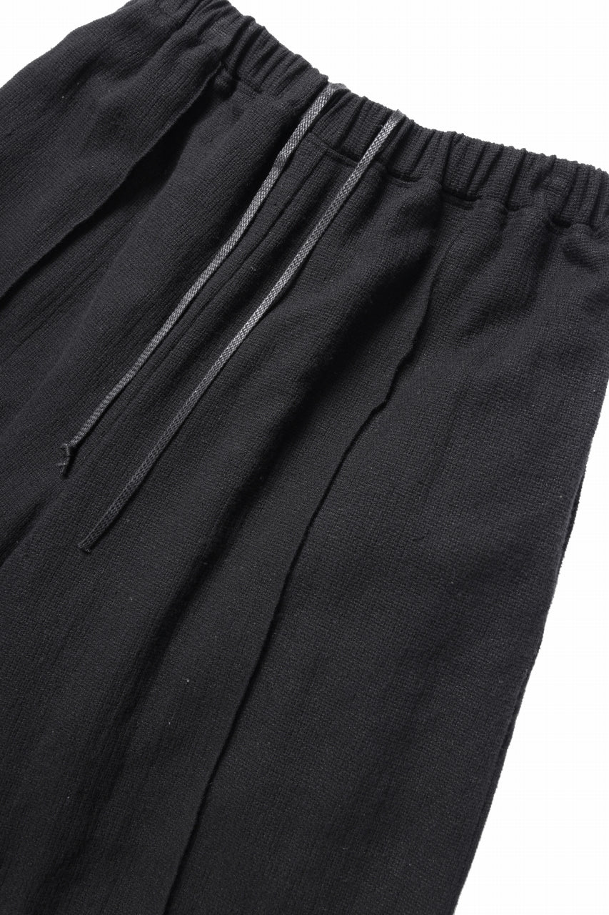 kujaku easy wide pants / P-292 (black)