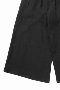 画像をギャラリービューアに読み込む, kujaku easy wide pants / P-292 (black)