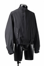 画像をギャラリービューアに読み込む, th products Harrington Jacket / 2 way stretch w/p tropical (black)