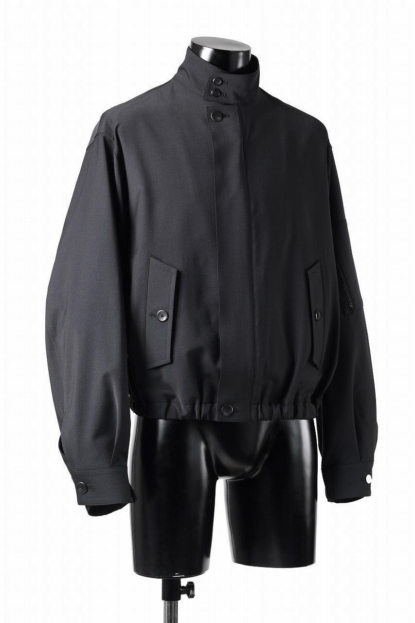 th products Harrington Jacket / 2 way stretch w/p tropical (black)