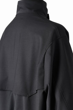 画像をギャラリービューアに読み込む, th products Harrington Jacket / 2 way stretch w/p tropical (black)