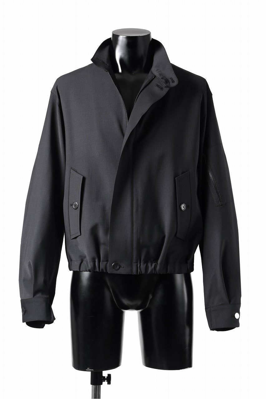 th products Harrington Jacket / 2 way stretch w/p tropical (black)