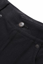 画像をギャラリービューアに読み込む, beauty : beast 8Q PUSSY PANTS / COTTON FLAX TWILL (BLACK)
