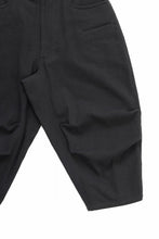 画像をギャラリービューアに読み込む, beauty : beast 8Q PUSSY PANTS / COTTON FLAX TWILL (BLACK)
