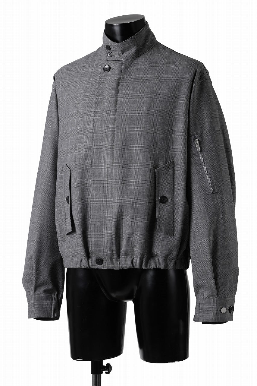 Load image into Gallery viewer, th products Harrington Jacket / 2 way stretch w/p tropical (check)