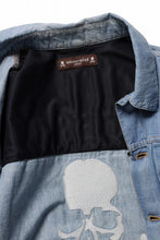 画像をギャラリービューアに読み込む, mastermind JAPAN DISTRESSED SS  DENIM SHIRT (INDIGO)