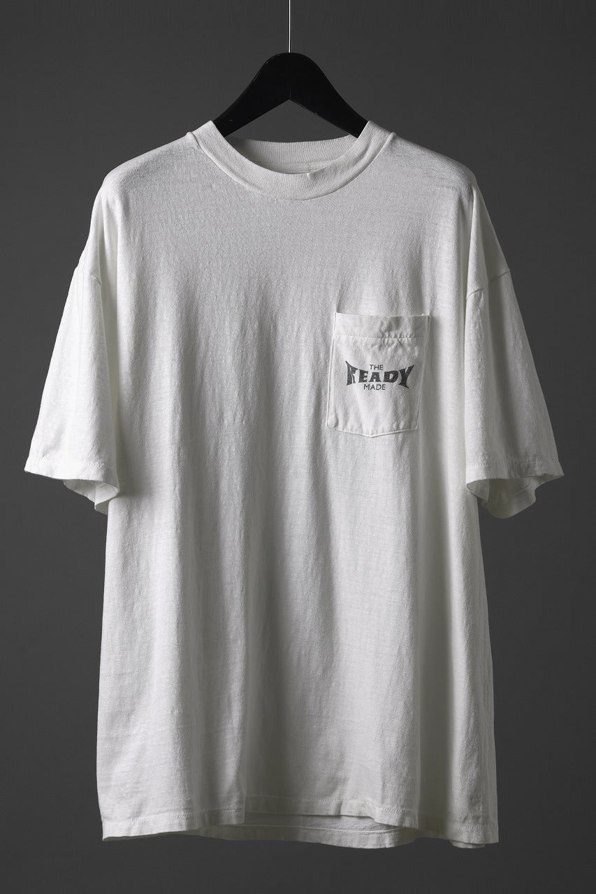 READYMADE S/S POCKET T-SHIRT (WHITE)