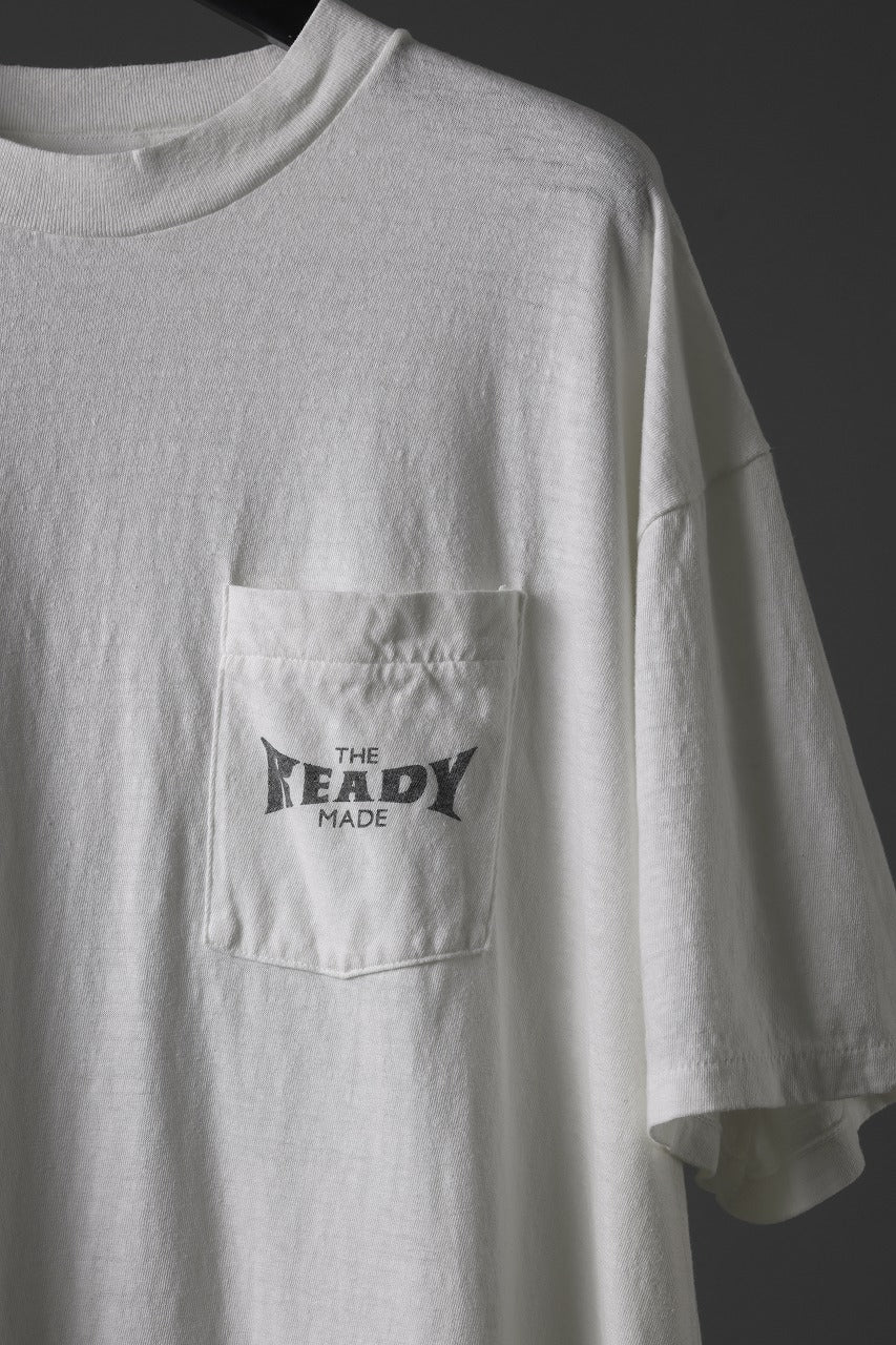 READYMADE S/S POCKET T-SHIRT (WHITE)