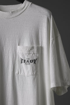 画像をギャラリービューアに読み込む, READYMADE S/S POCKET T-SHIRT (WHITE)