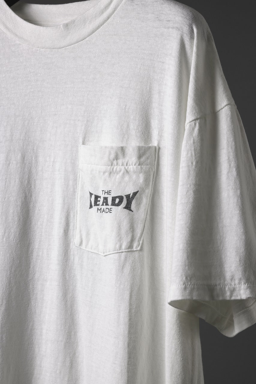 READYMADE S/S POCKET T-SHIRT (WHITE)