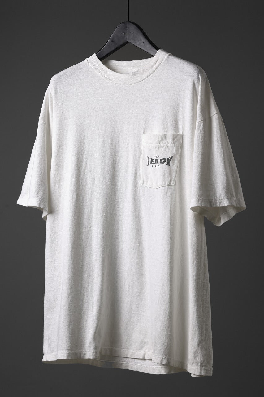 READYMADE S/S POCKET T-SHIRT (WHITE)