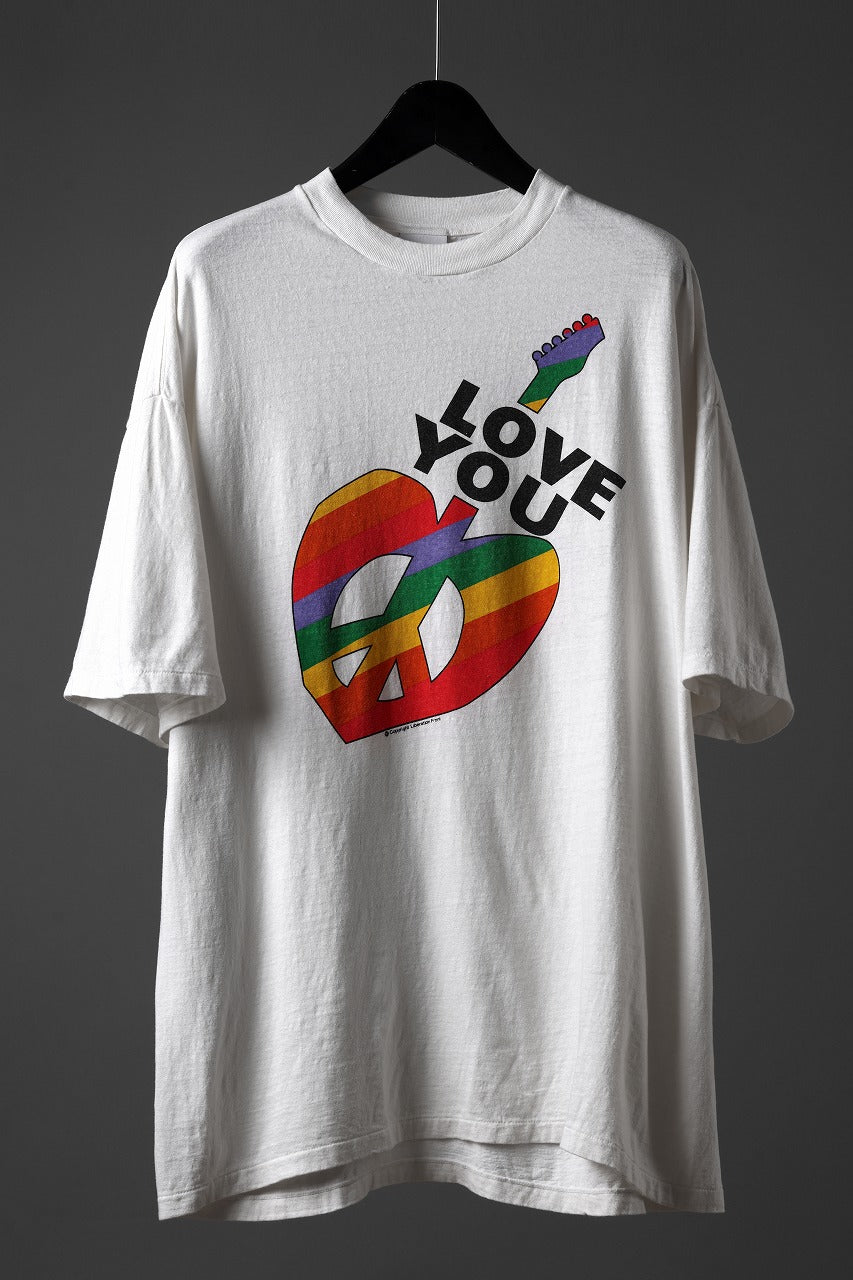 READYMADE S/S LOVE YOU T-SHIRT (WHITE)