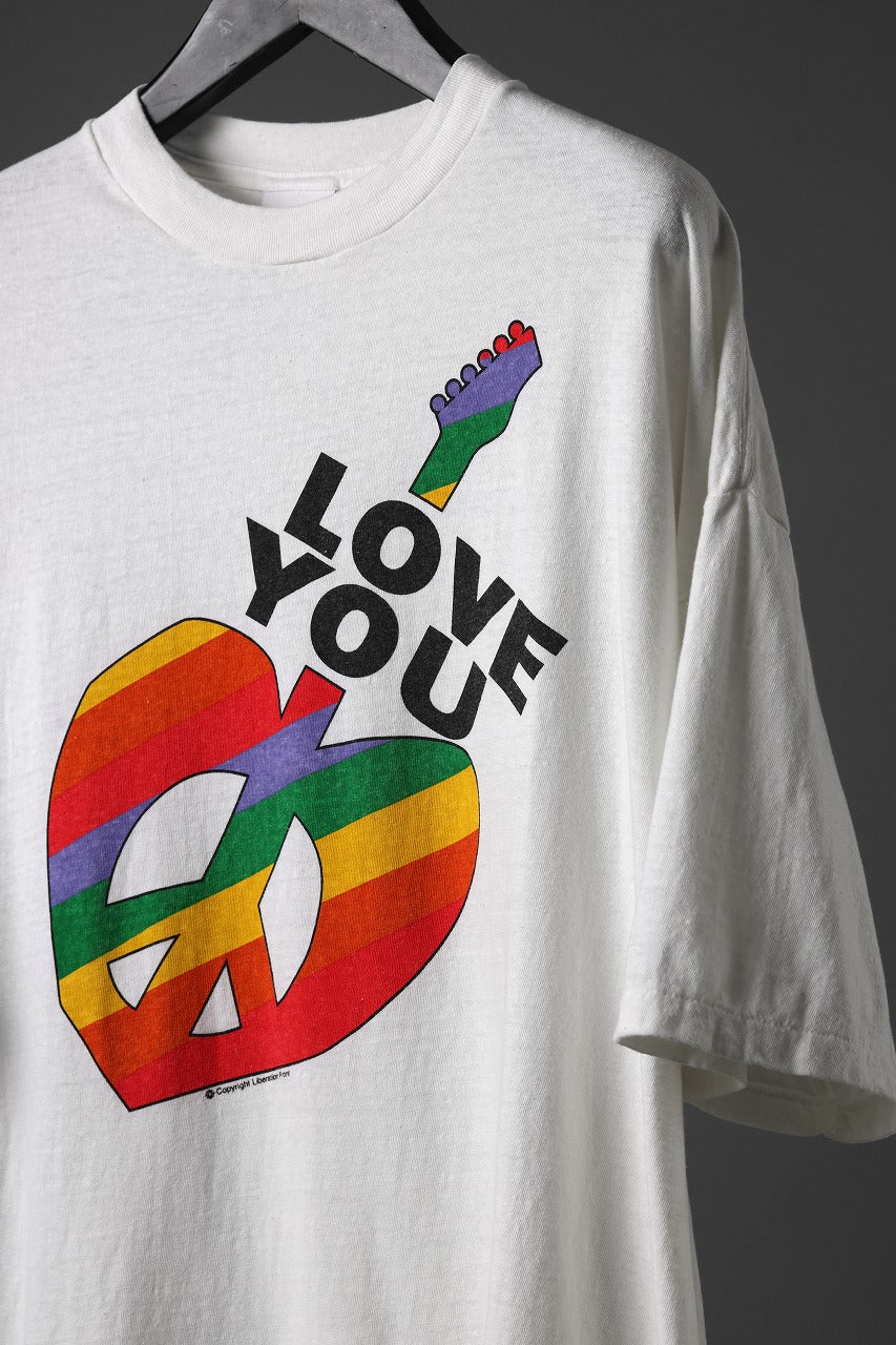 READYMADE S/S LOVE YOU T-SHIRT (WHITE)