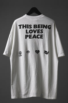 画像をギャラリービューアに読み込む, READYMADE S/S LOVE YOU T-SHIRT (WHITE)