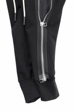 Load image into Gallery viewer, A.F ARTEFACT SIDE ZIP SARROUEL TRACK PANTS (BLACK)