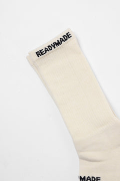 画像をギャラリービューアに読み込む, READYMADE SOCKS (ECRU)