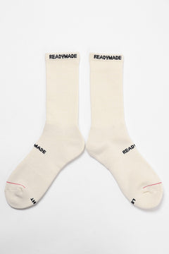 画像をギャラリービューアに読み込む, READYMADE SOCKS (ECRU)