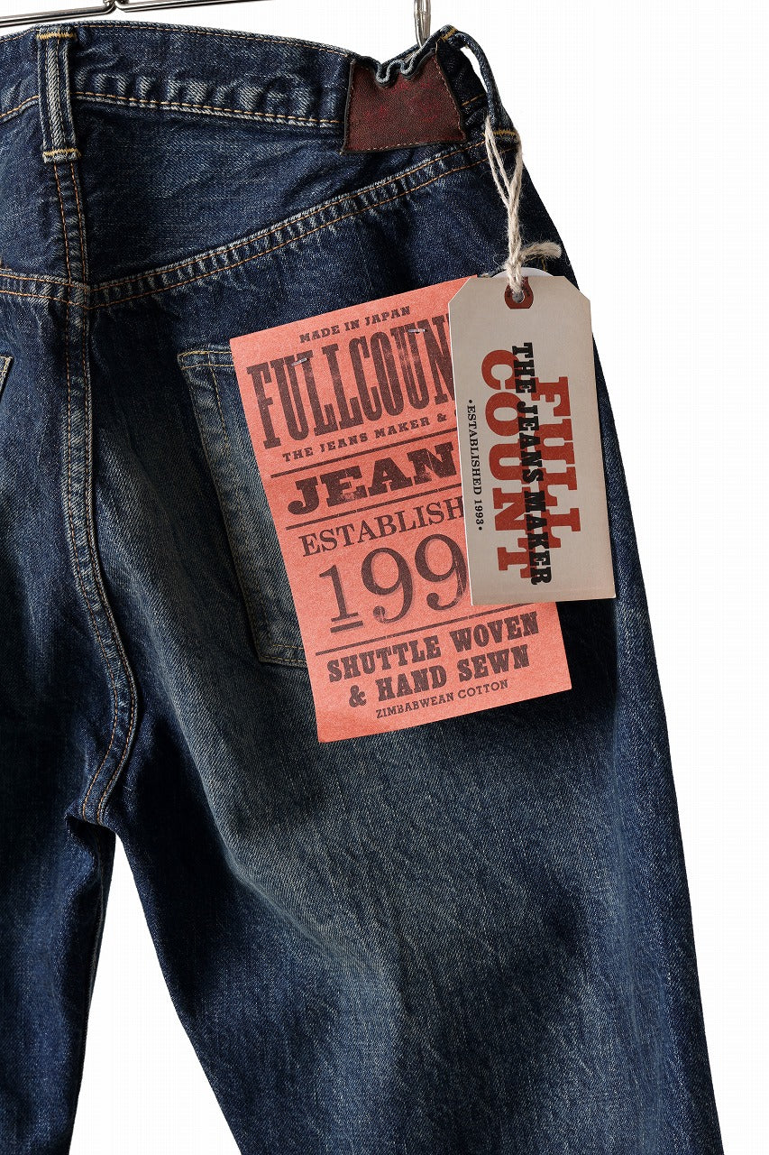 FULLCOUNT x LOOM exclusive "Old Dude" Straight Denim Pants / 13.7oz Zimbabwe Selvedge Denim (INDIGO BLUE)