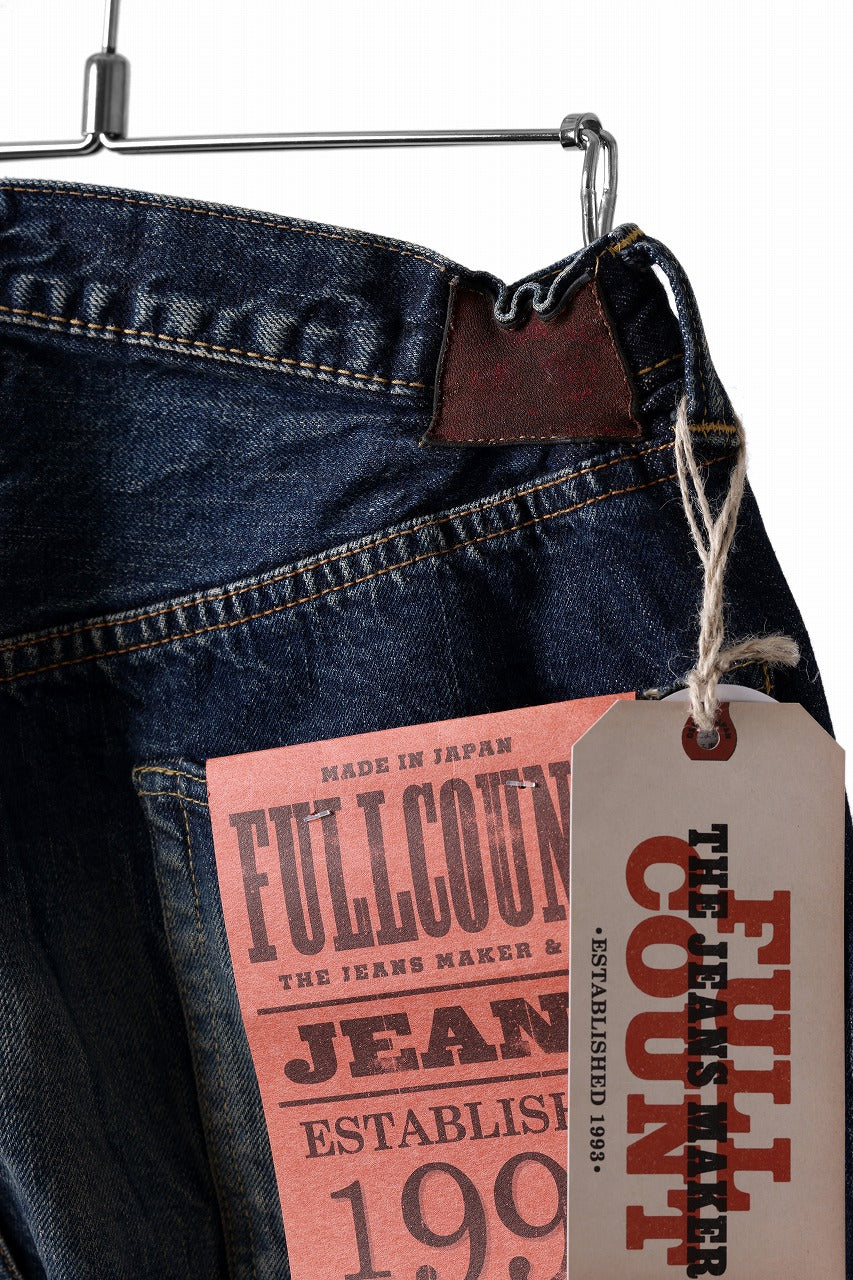 FULLCOUNT x LOOM exclusive "Old Dude" Straight Denim Pants / 13.7oz Zimbabwe Selvedge Denim (INDIGO BLUE)