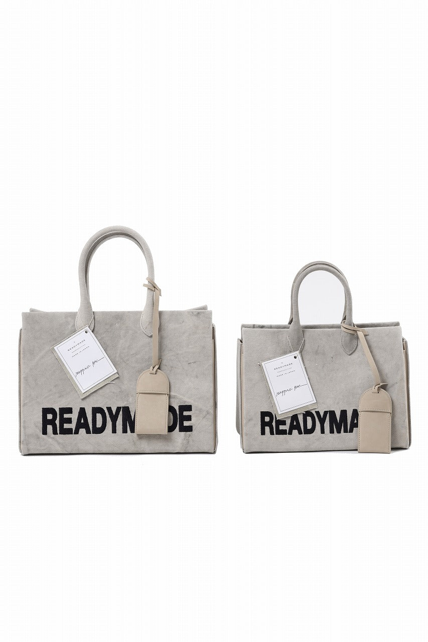 画像をギャラリービューアに読み込む, READYMADE SHOPPING BAG 35 LOGO (WHITE)