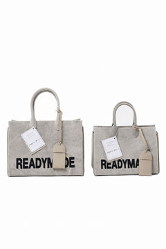 Load image into Gallery viewer, READYMADE SHOPPING BAG 30 LOGO (WHITE)