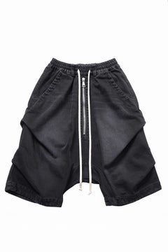 画像をギャラリービューアに読み込む, A.F ARTEFACT TUCK SHORTS / FADED DENIM (BLACK)