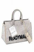 Load image into Gallery viewer, READYMADE SHOPPING BAG 30 LOGO (WHITE)