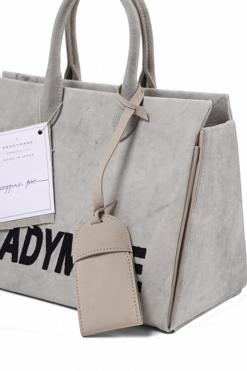 READYMADE SHOPPING BAG 30 LOGO (WHITE)