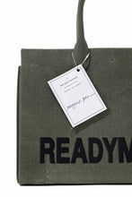 画像をギャラリービューアに読み込む, READYMADE SHOPPING BAG 35 LOGO (KHAKI)