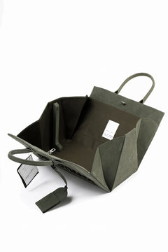 画像をギャラリービューアに読み込む, READYMADE SHOPPING BAG 35 LOGO (KHAKI)