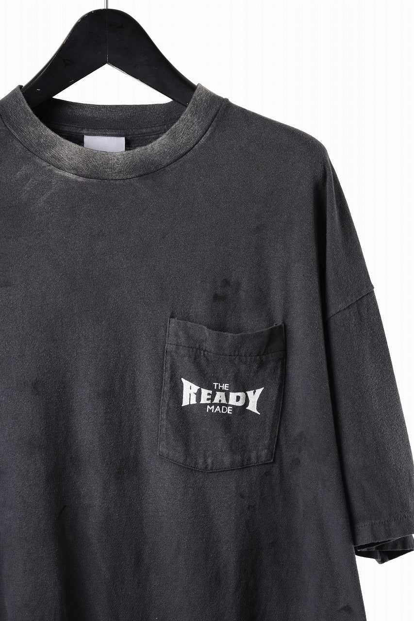 READYMADE S/S POCKET T-SHIRT (BLACK)