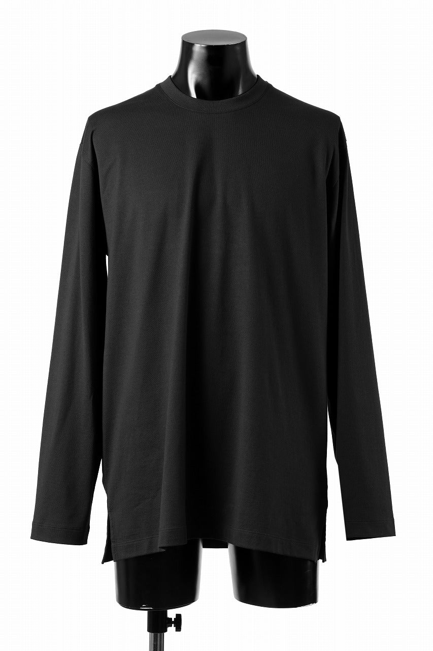 Y-3 Yohji Yamamoto GRAPHIC LONG SLEEVE TEE (BLACK)