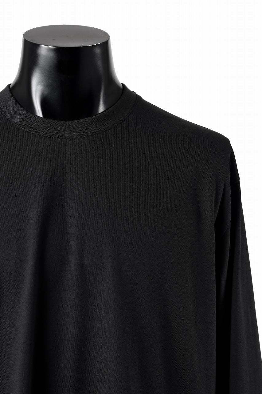 Y-3 Yohji Yamamoto GRAPHIC LONG SLEEVE TEE (BLACK)