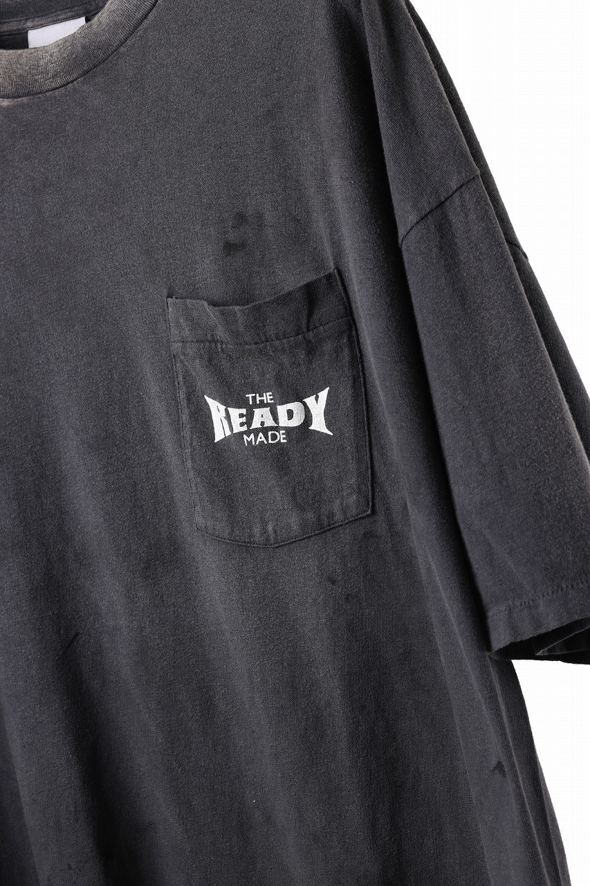 READYMADE S/S POCKET T-SHIRT (BLACK)