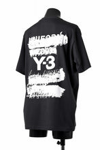 画像をギャラリービューアに読み込む, Y-3 Yohji Yamamoto GRAPHIC SHORT SLEEVE TEE (BLACK)