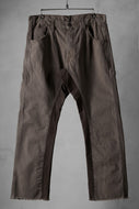 CHANGES x LOOM exclusive REMAKE REGULAR FIT CARPENTER PANTS / VINTAGE DUCK FABRIC (STONE WASHED) (BROWN #D)