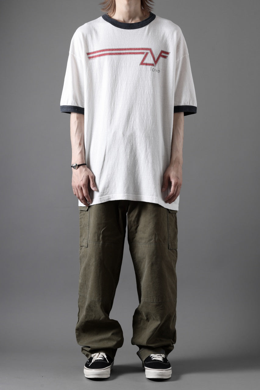 画像をギャラリービューアに読み込む, READYMADE S/S RINGER T-SHIRT (WHITE)