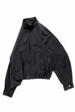 画像をギャラリービューアに読み込む, th products Harrington Jacket / 2 way stretch w/p tropical (black)