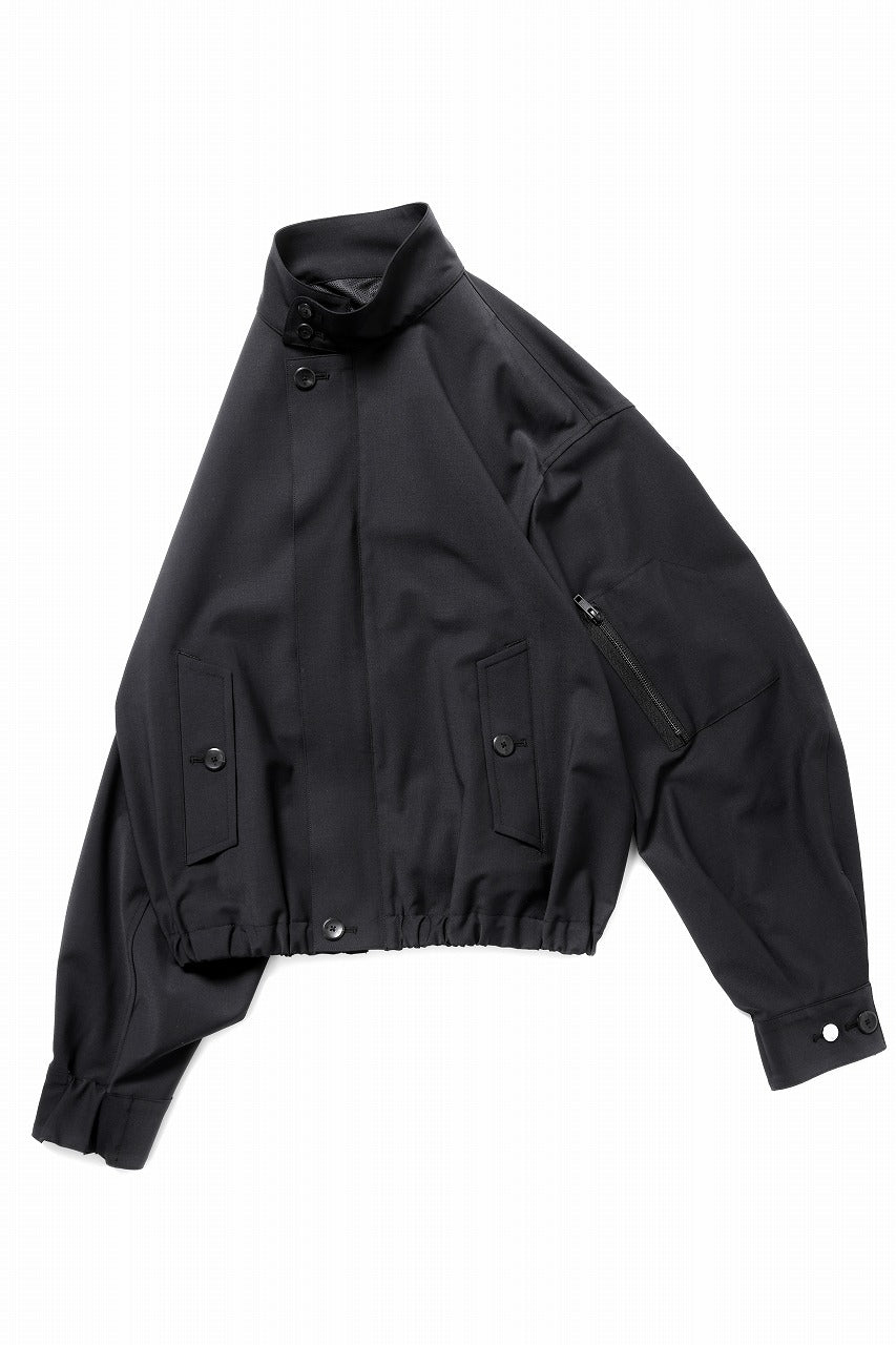 th products Harrington Jacket / 2 way stretch w/p tropical (black)