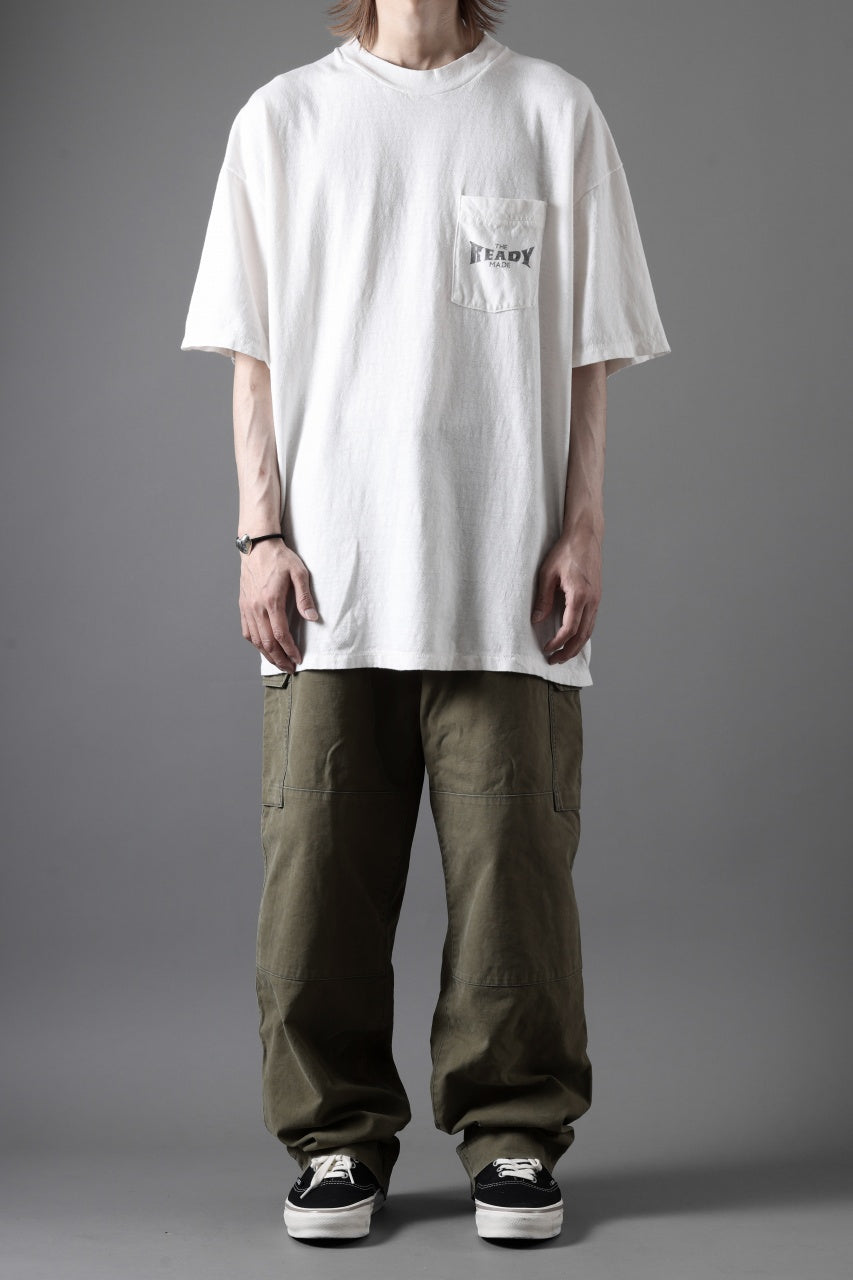 READYMADE S/S POCKET T-SHIRT (WHITE)