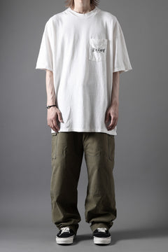 画像をギャラリービューアに読み込む, READYMADE S/S POCKET T-SHIRT (WHITE)