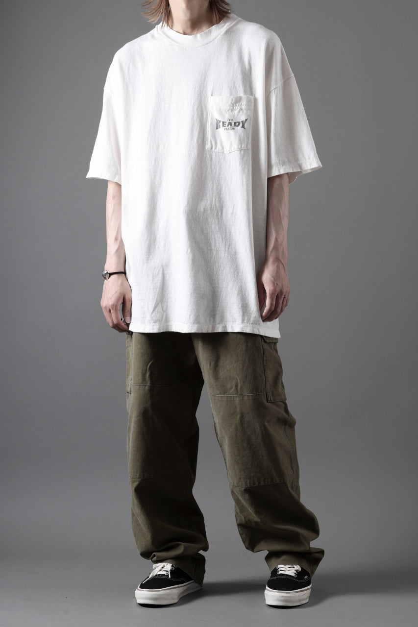 READYMADE S/S POCKET T-SHIRT (WHITE)