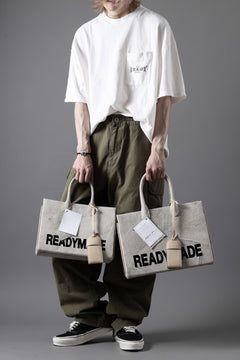 画像をギャラリービューアに読み込む, READYMADE SHOPPING BAG 35 LOGO (WHITE)