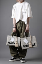 画像をギャラリービューアに読み込む, READYMADE SHOPPING BAG 30 LOGO (WHITE)