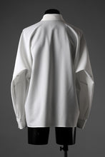 画像をギャラリービューアに読み込む, D-VEC QD LINEN LIKE PL L/S SHIRT (WHITE)