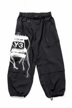 画像をギャラリービューアに読み込む, Y-3 Yohji Yamamoto SPORTS UNIFORM PATCH PANTS (BLACK)