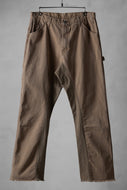 CHANGES x LOOM exclusive REMAKE REGULAR FIT CARPENTER PANTS / VINTAGE DUCK FABRIC (STONE WASHED) (BEIGE #C)